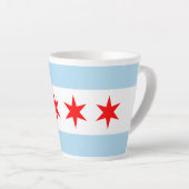 Souvenir Chicago Flag Milchtasse (Rechte Ecke)
