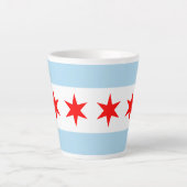 Souvenir Chicago Flag Milchtasse (Vorderseite)
