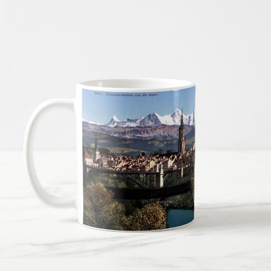 Souvenir Coffee Tasse - Bern, Schweiz (Links)