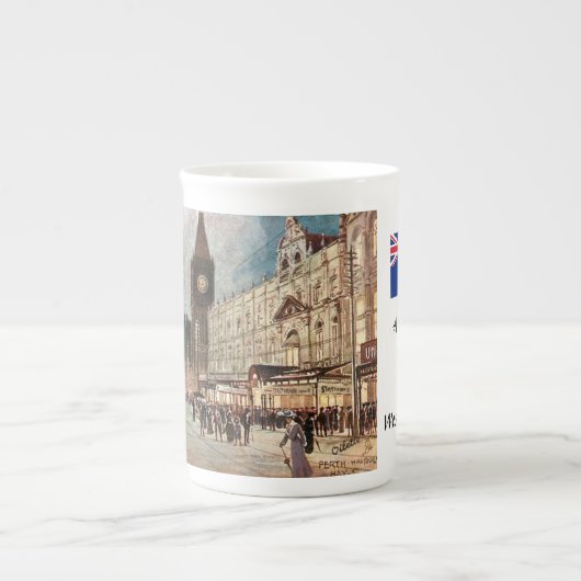 Souvenir Coffee Tasse - Perth, Western Australien (Vorderseite)