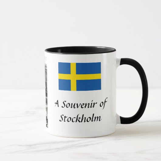 Souvenir Coffee Tasse - Stockholm, Schweden (Rechts)