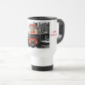 Souvenir Commuter Tasse aus London England (VorderseiteRechts)