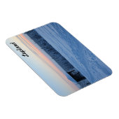 Souvenir Couché de soleil en Laponie Magnet (Rechte Seite)