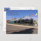 Souvenir des Trinidad Colorado Postkarte (Vorne/Hinten)