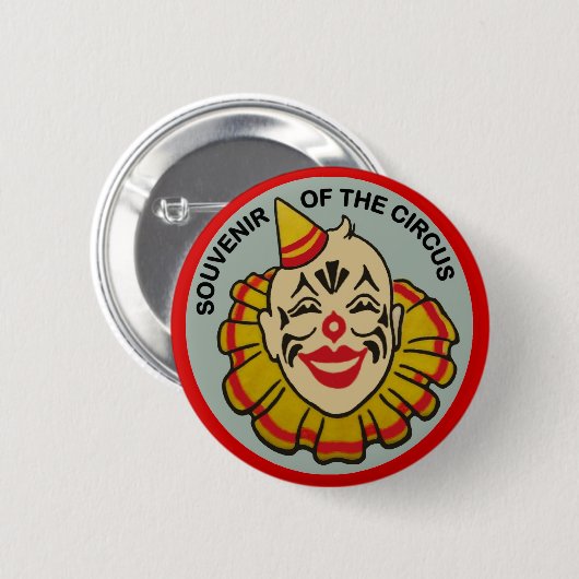 Souvenir des Zirkus Button (Vorne & Hinten)