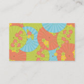 Souvenir Drink Umbrellas Visitenkarte (Rückseite)