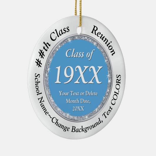 Souvenir-Elemente für Wiedersehen, FARBEN ändern, Keramik Ornament (Rechts)