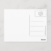 Souvenir-Foto-Collage Postkarte (Rückseite)