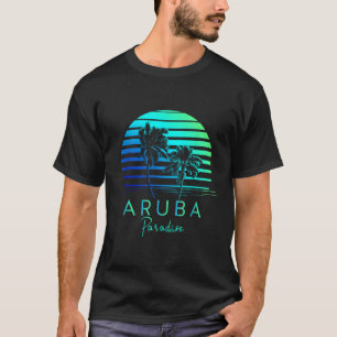 Souvenir für einen Urlaub mit Vintage-Strandvibes T-Shirt