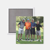 Souvenir Golfer Event Magnet (Vorderseite/Rückseite)