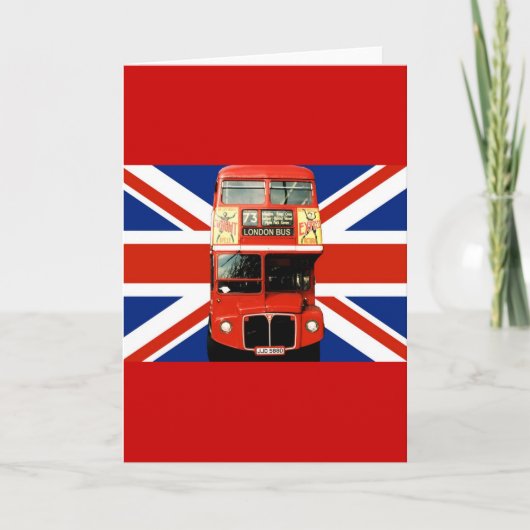 Souvenir Greeting Card aus London England Karte (Vorderseite)