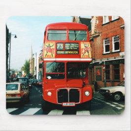 Souvenir London Bus Mouse Pad Mousepad