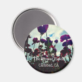 Souvenir Magnet: Die Blume Fields in Carlsbad, CA Magnet (Vorderseite/Rückseite)