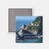 Souvenir Magnet: Heceta Head Lighthouse, OR Magnet (Vorderseite/Rückseite)
