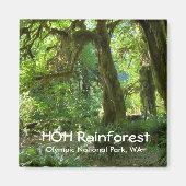 Souvenir Magnet—Hoh Rainforest, Olympic NP Magnet (Vorne)