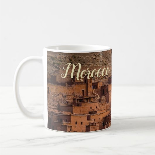 Souvenir Marokko Kaffeetasse Tasse (Links)