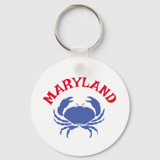 Souvenir Maryland Blue Crab Travel Red White Blue Schlüsselanhänger