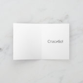 Souvenir Matryoshka Dolls Vielen Dank Dankeskarte (Innenseite)