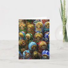 Souvenir Matryoshka Dolls Vielen Dank