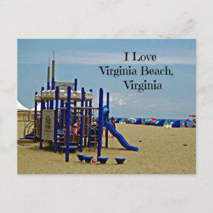 Souvenir of Virginia Beach, Virginia Postkarte