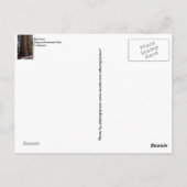 Souvenir Sequoia Kings Canyon Nationalpark Postkarte (Rückseite)