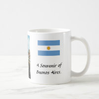 Souvenir Tasse - Buenos Aires, Argentinien.