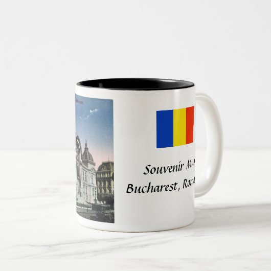 Souvenir Tasse - Bukarest, Rumänien (VorderseiteRechts)