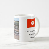 Souvenir Tasse - Carthage, Tunesien. (VorderseiteRechts)