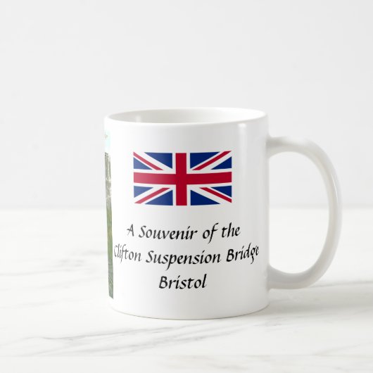Souvenir Tasse - Clifton Suspension Bristol (Rechts)
