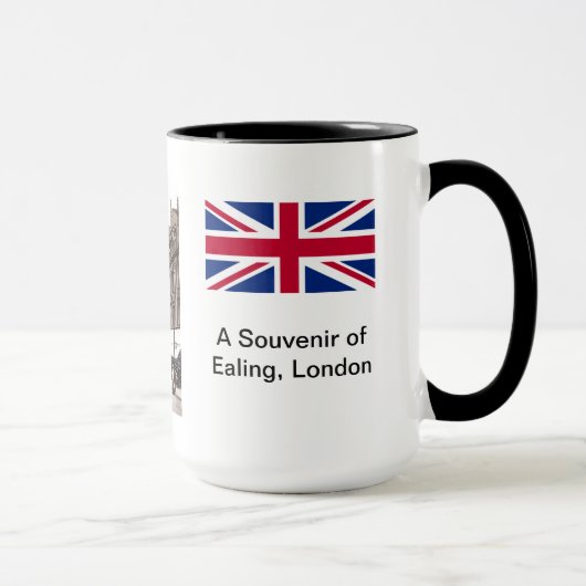 Souvenir Tasse - Ealing, London (Rechts)
