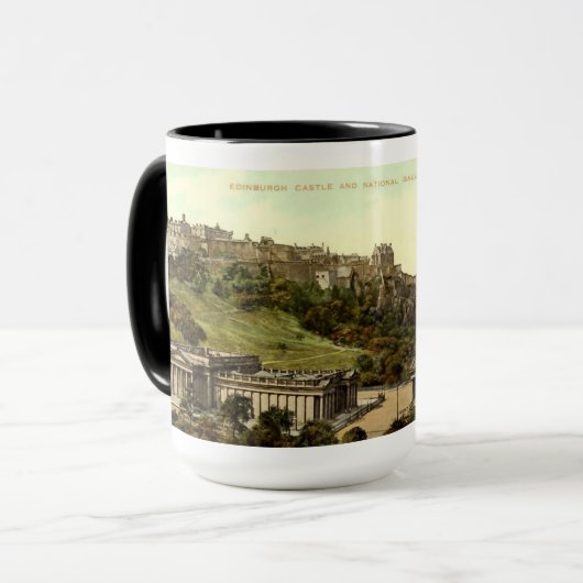 Souvenir Tasse - Edinburgh (Vorderseite Links)