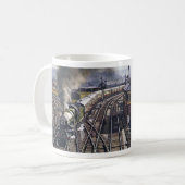 Souvenir Tasse - GWR - der "Bristolian". (Vorderseite Links)