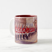 Souvenir Tasse - Horse Guards, London (Vorderseite Links)