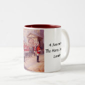 Souvenir Tasse - Horse Guards, London (VorderseiteRechts)