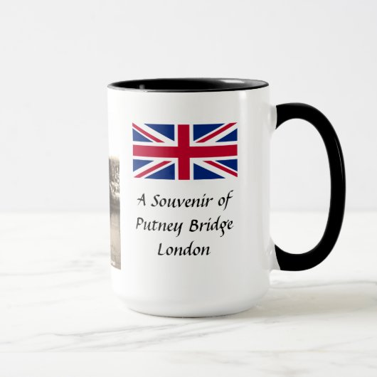 Souvenir Tasse - Putney Bridge, London (Rechts)