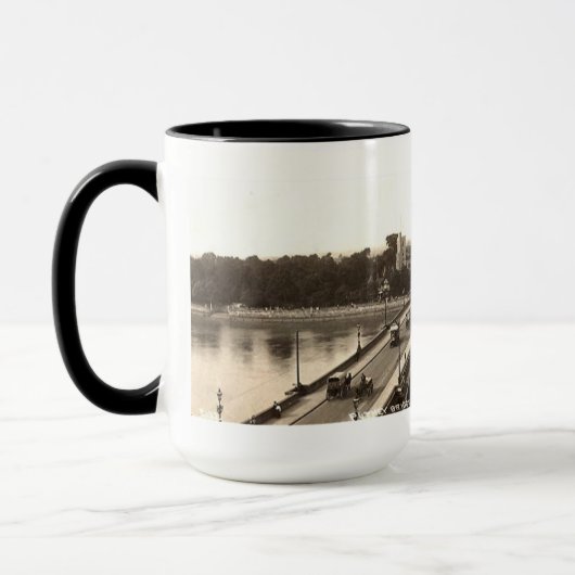Souvenir Tasse - Putney Bridge, London (Links)