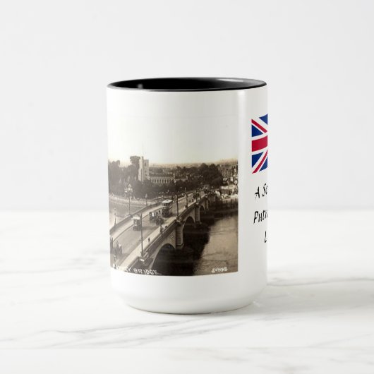 Souvenir Tasse - Putney Bridge, London (Zentrum)