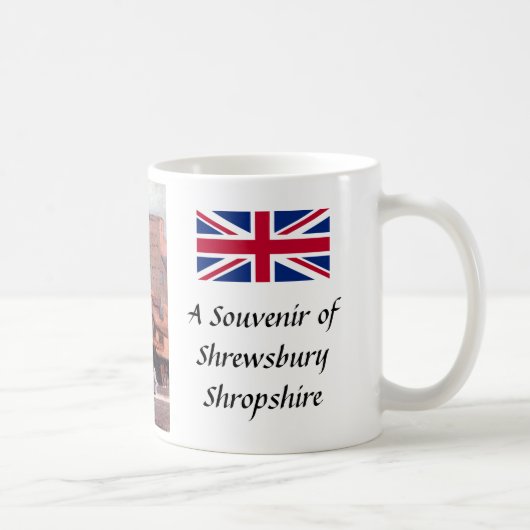 Souvenir Tasse - Shrewsbury, Shropshire (Rechts)