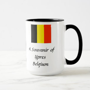 Souvenir Tasse - Ypres, Belgien