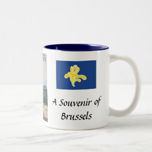 Souvenir-Tasse Zweifarbige Tasse
