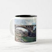 Souvenir-Tasse Zweifarbige Tasse (Vorderseite Links)