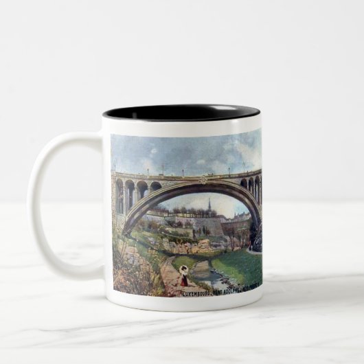 Souvenir-Tasse Zweifarbige Tasse (Links)