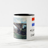 Souvenir-Tasse Zweifarbige Tasse (Mittel)