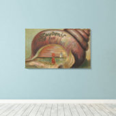 Souvenir von #4 - Jede Stadt, jeder Staat Leinwanddruck (Insitu (Holzboden))