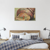 Souvenir von #4 - Jede Stadt, jeder Staat Leinwanddruck (Insitu (Schlafzimmer))