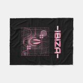 Souvenir von Ibiza Fleecedecke (Vorderseite (Horizontal))