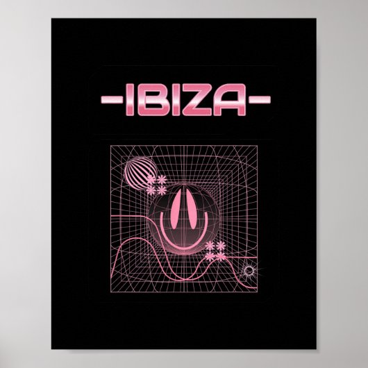 Souvenir von Ibiza Poster (Vorne)