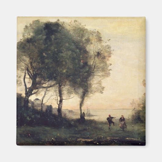 Souvenir von Italien Magnet (Vorne)