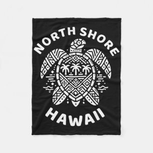 Souvenir von North Shore Oahu Hawaii Hawaiian Surf Fleecedecke