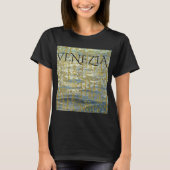 Souvenir von Venedig. Souvenir di Venezia T-Shirt (Vorderseite)